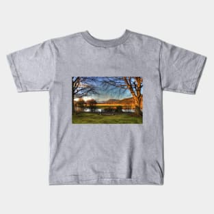 Sit here and enjoy the view Kids T-Shirt